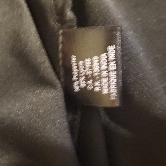 Tango Mango Collection Vneck Zebra Stripes Long Sleeveless Sz. XL Tunic - Picture 6 of 11